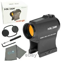 HOLOSUN HS503CU Paralow Red Dot Sight 2 MOA & 65 MOA Reticle with Cloth