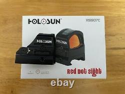 HOLOSUN HS507CV2 Red Dot Black Anodized Reflex Sight