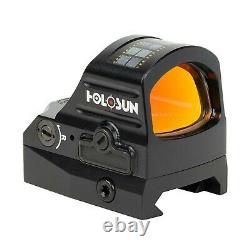 HOLOSUN HS507C-X2 Classic Multi Reticle Red Dot Sight, Black