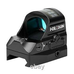 HOLOSUN HS507C-X2 Classic Multi Reticle Red Dot Sight, Black