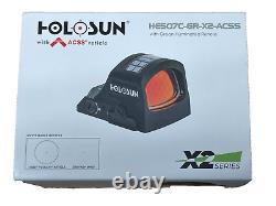 HOLOSUN HS507C-X2 Reflex Red Dot Sight, ACSS Vulcan GREEN Reticle PRE-OWNED