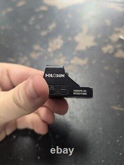 HOLOSUN HS507K X2 Open Reflex Sight Red Reticle Working See Photos And Desc