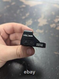 HOLOSUN HS507K X2 Open Reflex Sight Red Reticle Working See Photos And Desc