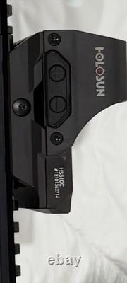 HOLOSUN HS510C 2 MOA Open Reflex Circle Dot Solar Power Holographic Red Sight