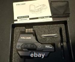 HOLOSUN HS510C Red Dot Reflex Sight Multi-Reticle 1x 30mm Picatinny Mount Box