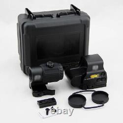 Holographic Sight with Magnifier 558 G43 Black 3X Magnifier Scope Suit Red Dot