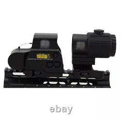 Holographic Sight with Magnifier 558 G43 Black 3X Magnifier Scope Suit Red Dot