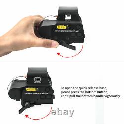 Holographic sight 558 Red Green Dot G43 3X Magnifier With Side QD Mount copy TAN