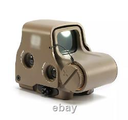 Holographic sight 558 Red Green Dot G43 3X Magnifier With Side QD Mount copy TAN