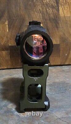 Holosun 403B 2 moa Red Dot with Unity Tactical Fast Mount Limited Edition OD Green