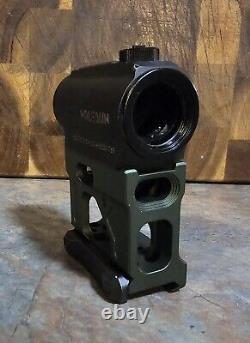 Holosun 403B 2 moa Red Dot with Unity Tactical Fast Mount Limited Edition OD Green