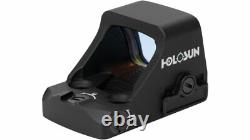 Holosun 407K Green Elite Open Reflex 6 MOA Optical Red Dot Sight HE407K-GR X2