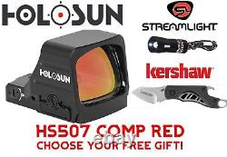 Holosun 507Comp Red(HS507COMP) With FREE GIFT