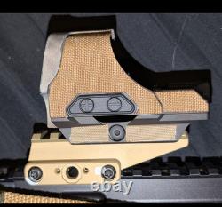 Holosun 510c reflex sight bundle. Unity riser, IR cheek riser, optic wrap+cover