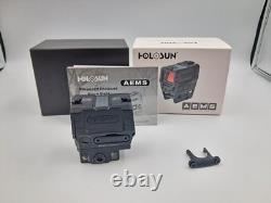 Holosun AEMS-211301 Multi-Reticle Advanced Enclosed Micro Red Dot Sight with Box