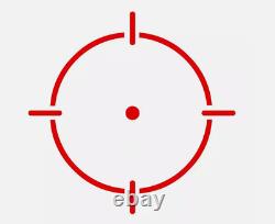 Holosun AEMS Red 2 MOA Micro Reflex Sight Solar Failsafe/Shake Awake 211301