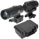 Holosun Aro 2 Moa Red Dot Sight & Hm3x 3x Mangifier With Hard Case
