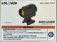 Holosun Aro-core 2-moa Dot Green Dot Rifle Optic Sight, Black Aro-core-gr-2