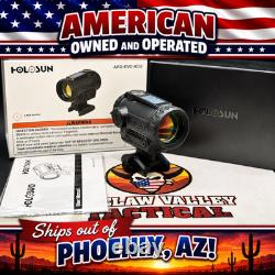 Holosun ARO-EVO 1x26mm Reflex Red Dot Sight, RED 2MOA Dot Reticle ARO-EVO-RD2