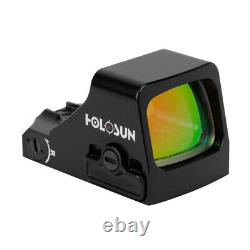 Holosun Classic Open Optical Red Dot Sight HS407K X2 with Wearable4U Bundle
