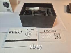 Holosun Dot Sight SCRS Solar Charging Rifle Site SCRS-GR-MRS Excellent Condition