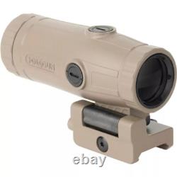 Holosun Flip Red Dot 3x Magnifier Picatinny Style Lower 1/3 Cowitness HM3X-FDE