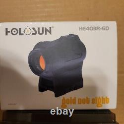 Holosun HE403R-GD Gold Dot Sight NEW