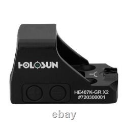 Holosun HE407K-GR-X2Elite Compact Reflex Sight