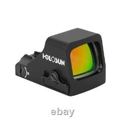 Holosun HE407K-GR X2 Green Reticle 6MOA Shake Awake, Open Reflex Red Dot Sight