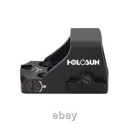 Holosun HE407K-GR X2 Green Reticle 6MOA Shake Awake, Open Reflex Red Dot Sight