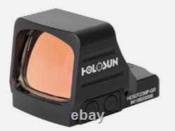 Holosun HE507COMP-GR Competition Multi Reticle Green Reflex Circle Dot Sight NEW