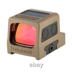 Holosun HE509T-RD X2 Red Dot Sight 2-MOA Dot & 32-MOA Circle FDE