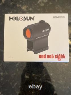 Holosun HS403B 2MOA Red Dot Sight Black