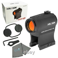 Holosun HS403B Micro Red Dot Sight 2 MOA Dot Reticle with a Cleaning Cloth