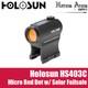 Holosun Hs403c 2 Moa Micro Red Dot Optic With Solar Failsafe- Hs403c