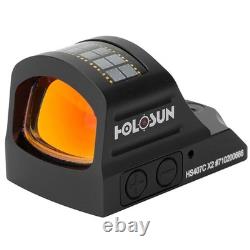 Holosun HS407C X2 2 MOA Red Dot Open Reflex Sight, Free Shipping