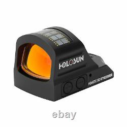 Holosun HS407C-X2 Classic Open Reflex Optical Red Dot Sight