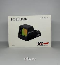 Holosun HS407K-X2 1x 6 MOA Dot Red Dot Sights Black