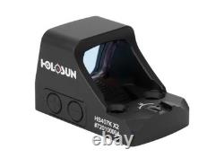 Holosun HS407K-X2 1x 6 MOA Dot Red Dot Sights Black
