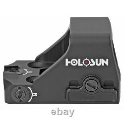 Holosun HS407K-X2 Compact 6MOA Dot Only Open Reflex Sight with Shake Awake