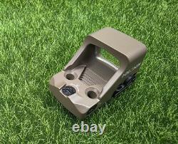 Holosun HS407K X2 FDE Classic Open Reflex Red Dot Sight 6 MOA Dot, FDE