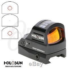 Holosun HS507C Micro Red Dot Reflex Sight Solar Panel Circle Dot