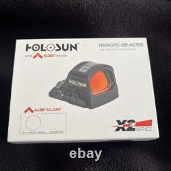 Holosun HS507C-X2 ACSS Vulcan Red Dot Sight