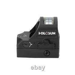 Holosun HS507C-X2 Red Dot Sight Open Reflex Optical Sight, Black