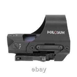 Holosun HS510C Multi-Reticle Red 2-MOA Dot & 65 MOA Circle Solar Reflex Sight