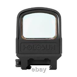 Holosun HS510C Multi-Reticle Red 2-MOA Dot & 65 MOA Circle Solar Reflex Sight