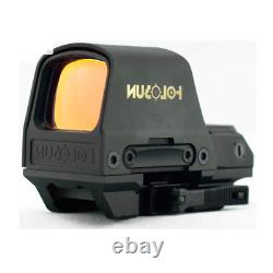 Holosun HS510C Multi-Reticle Red 2-MOA Dot & 65 MOA Circle Solar Reflex Sight