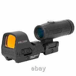 Holosun HS510C Open Reflex Red Dot Sight + HM3X 3X Magnifier Combo Set