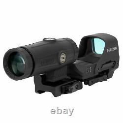 Holosun HS510C Open Reflex Red Dot Sight + HM3X 3X Magnifier Combo Set