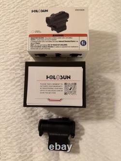 Holosun HS515GM Multi-Reticle 2 MOA/65MOA Circle Red Dot Sight QD Quick Detach